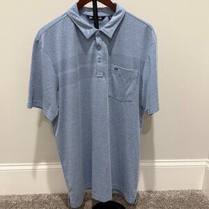 Travis Mathew Polo w/ Front Pocket (Blue)